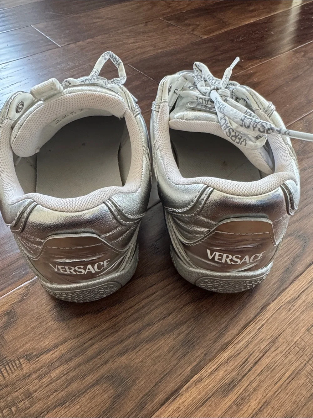 Versace Galaxia Leather Sneaker